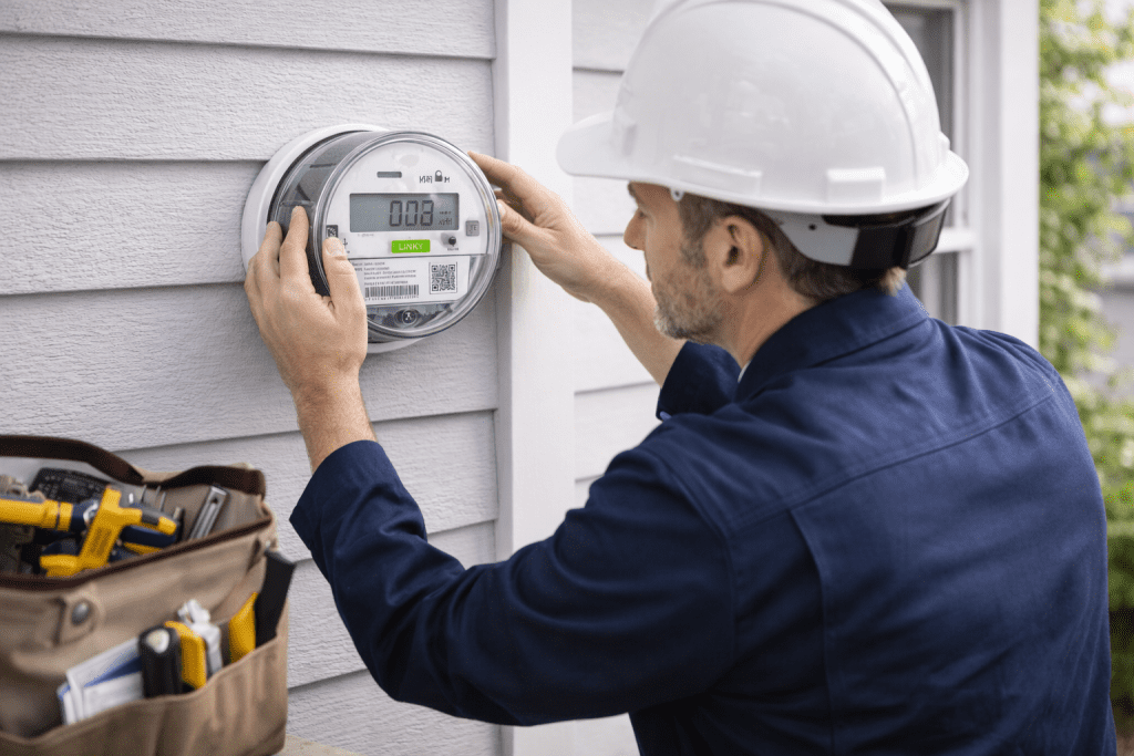 installation d'un compteur