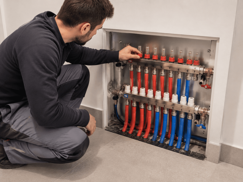 réglage du débitmètre